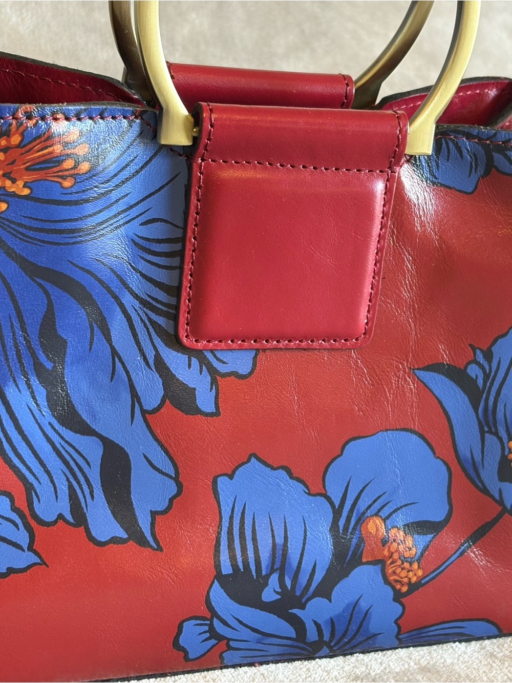 Patricia Nash Empoli Grecian Rose Satchel - Picture 4 of 8
